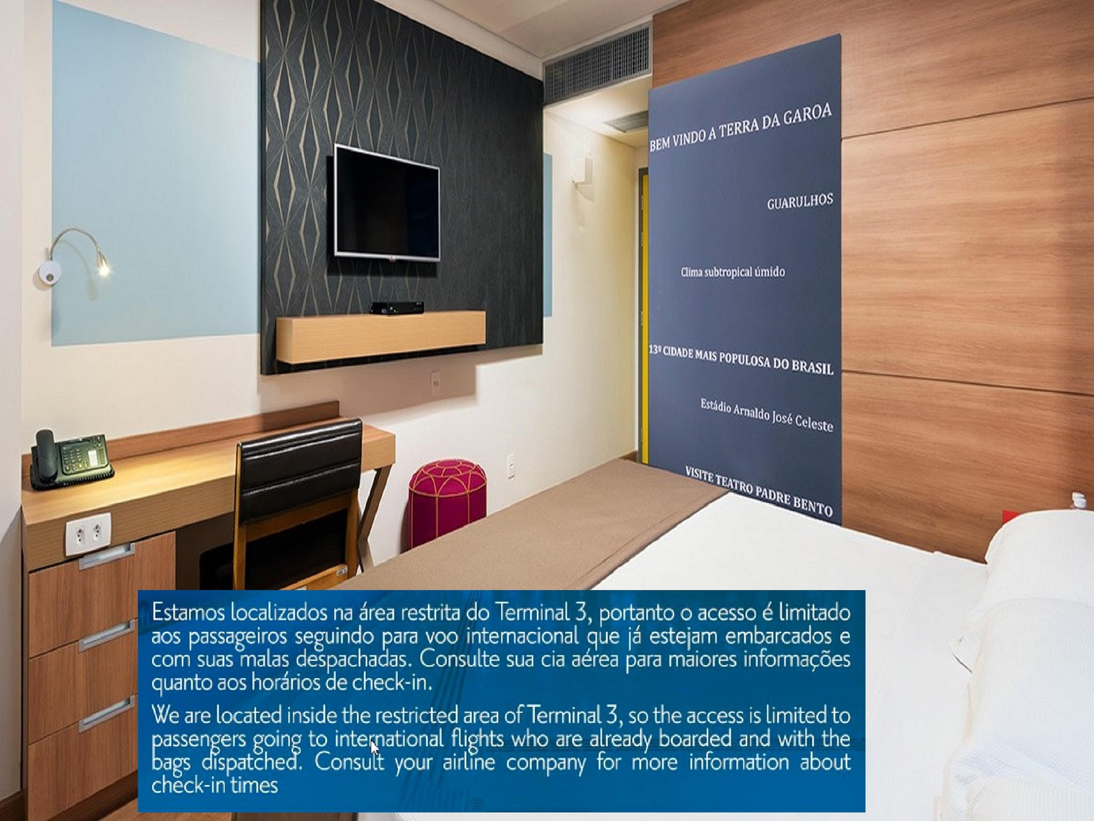 Tryp By Wyndham Sao Paulo Airport - Hotel De Transito Terminal 3 -Lado Ar - Area Restrita A Passageiros Ja Embarcados - Piso 1 — Fotos 1