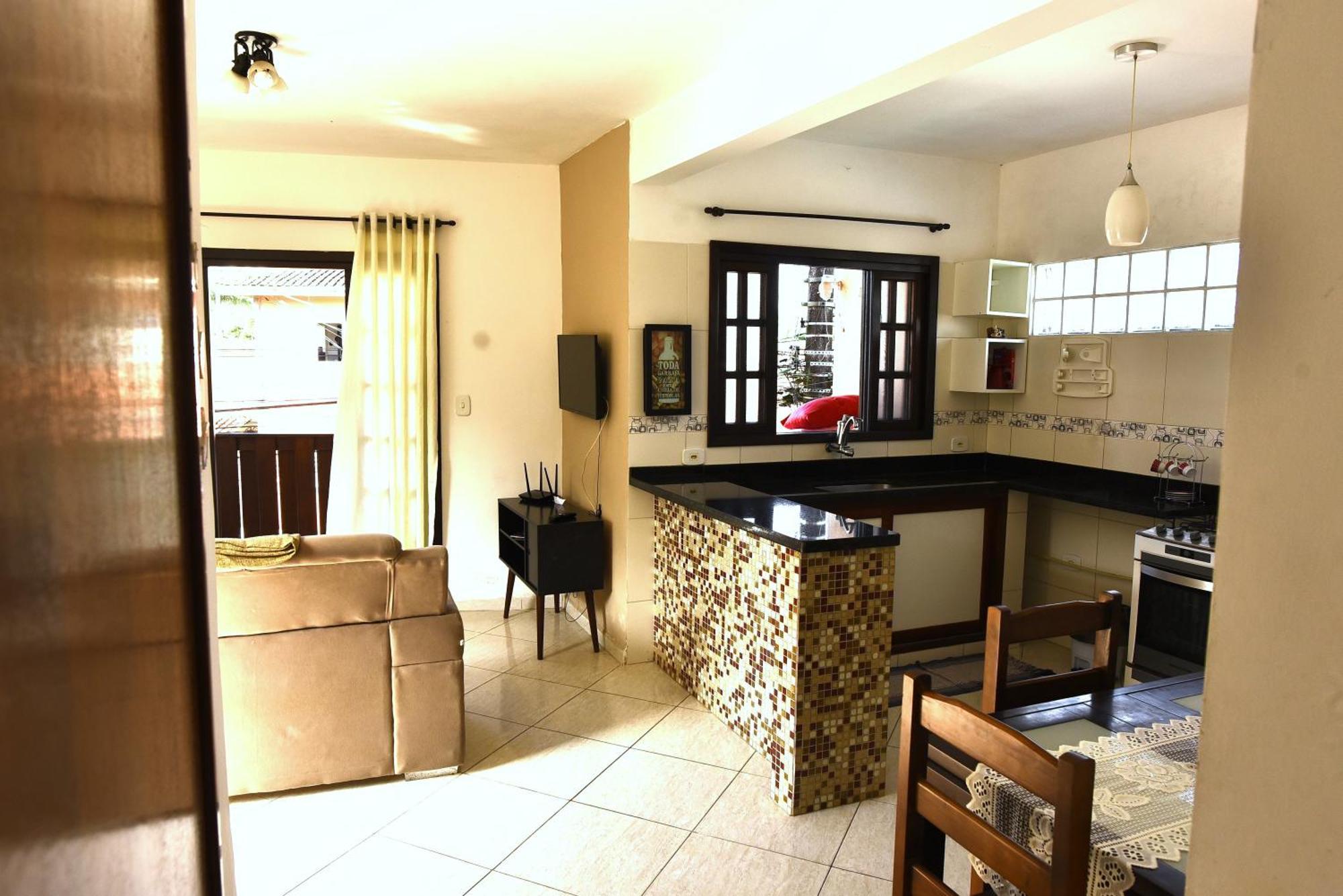 Apto Bem Equipado, Com 2 Quartos Acomoda Ate 6 Pessoas Confortavelmente — Photos 2