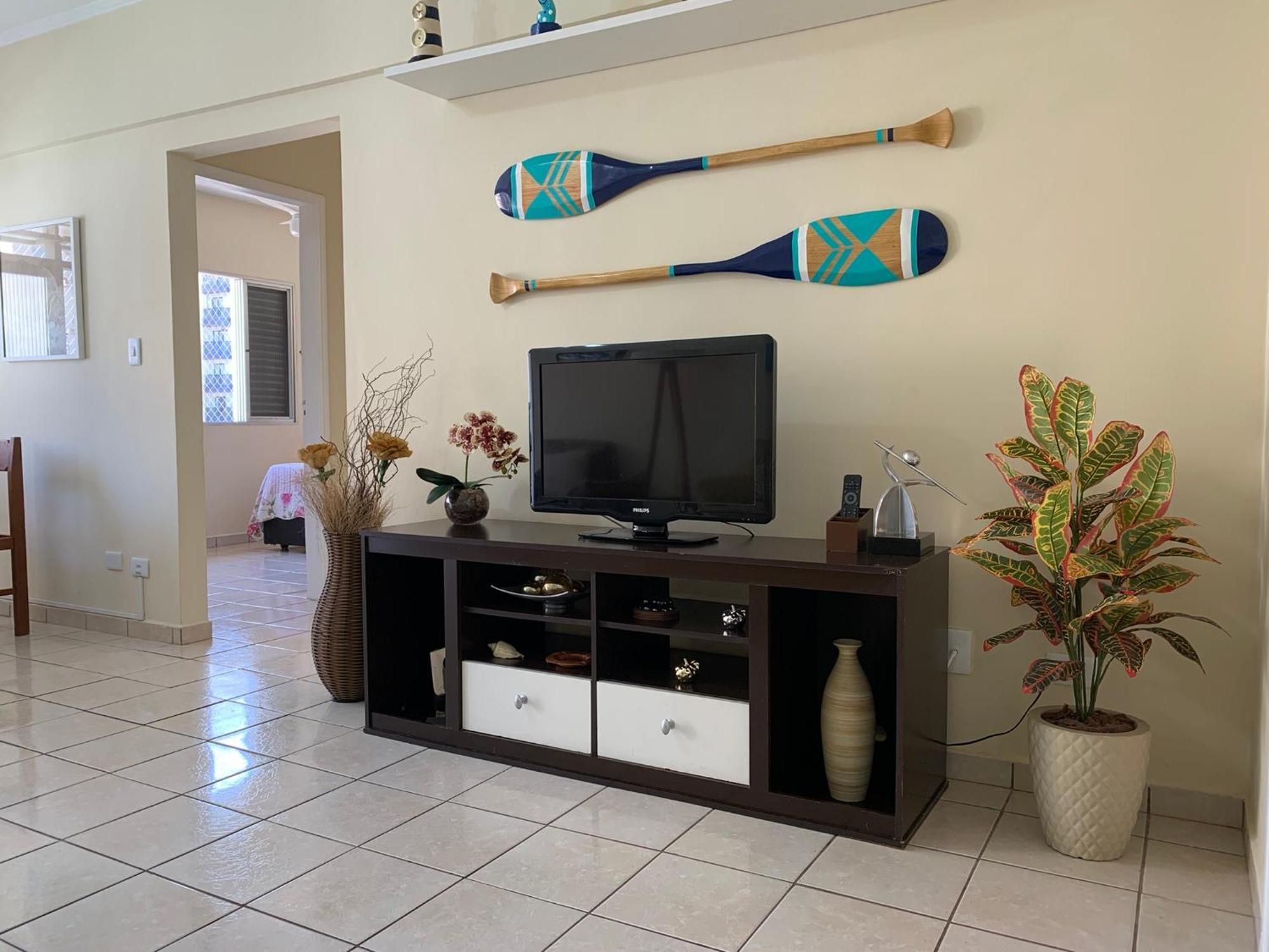 Apartamento Praia Grande: Spacious Beachfront Comfort with High-Speed Wi-Fi — Fotos 1