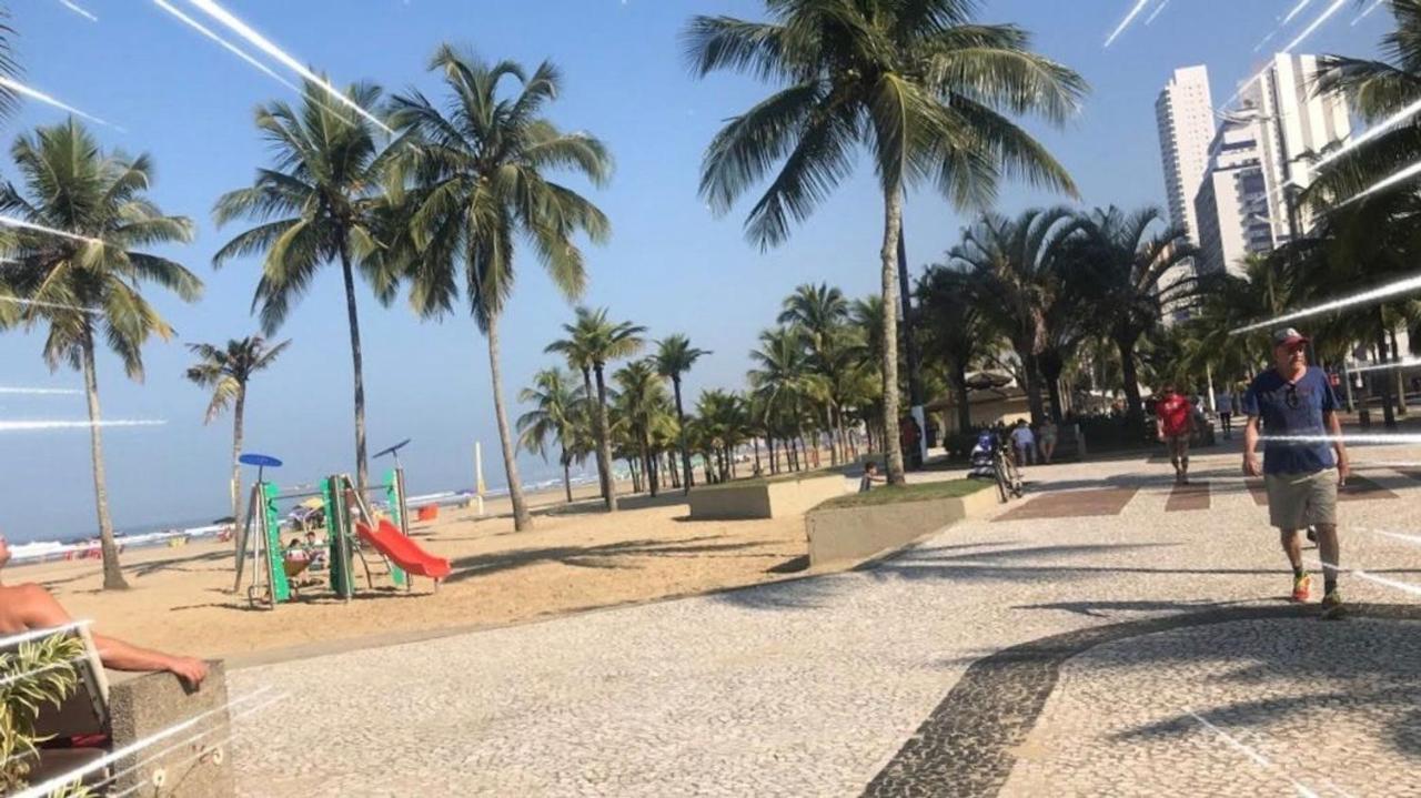 Apto Na Ocian, Com Vista Para O Mar, Piscina, 2 Quartos, Ar Condicionado - Praia Grande (Santos), Praia Grande