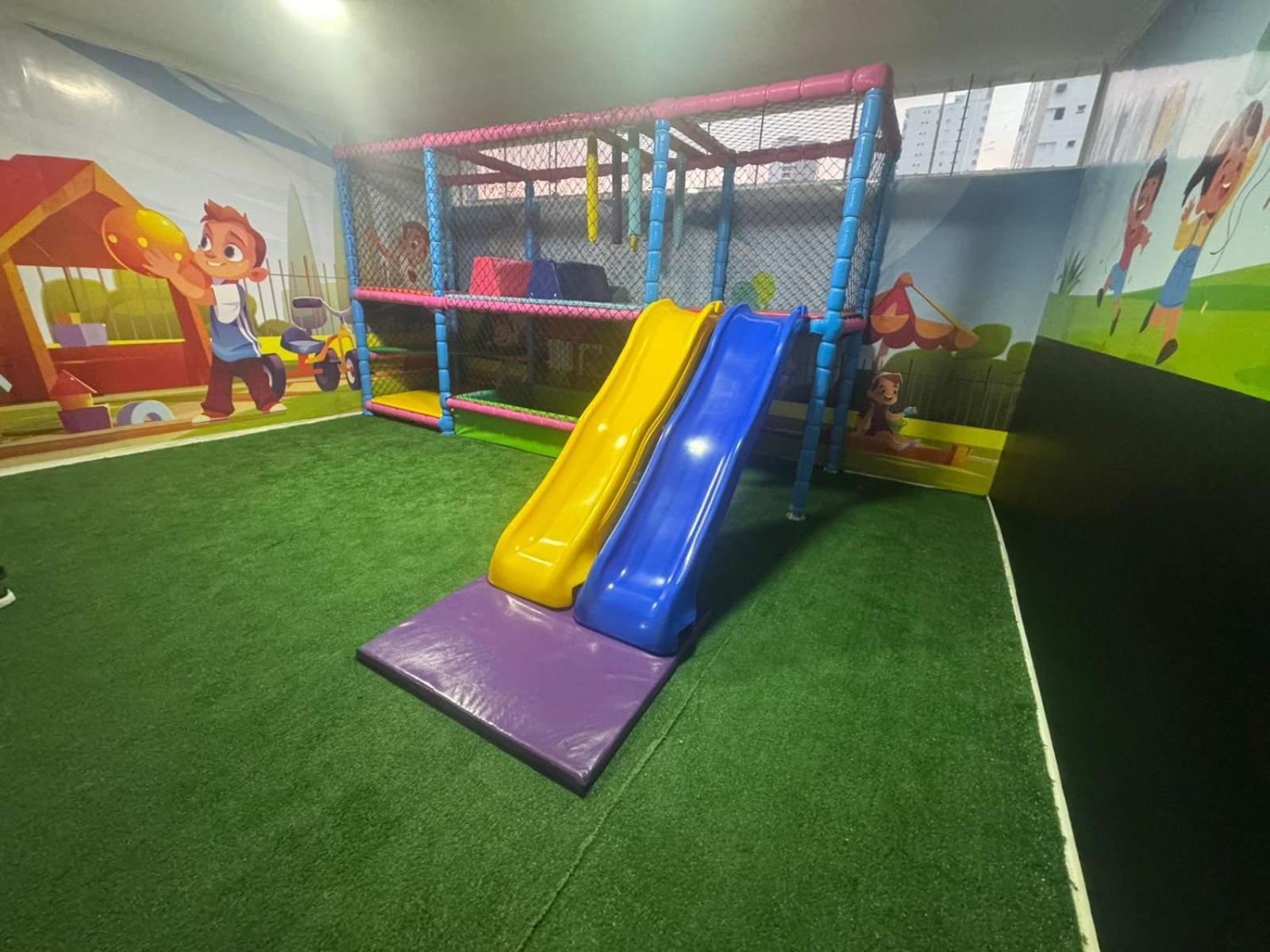 Apartamento Com Piscina E Sacada Gourmet- Aviacao#, Praia Grande