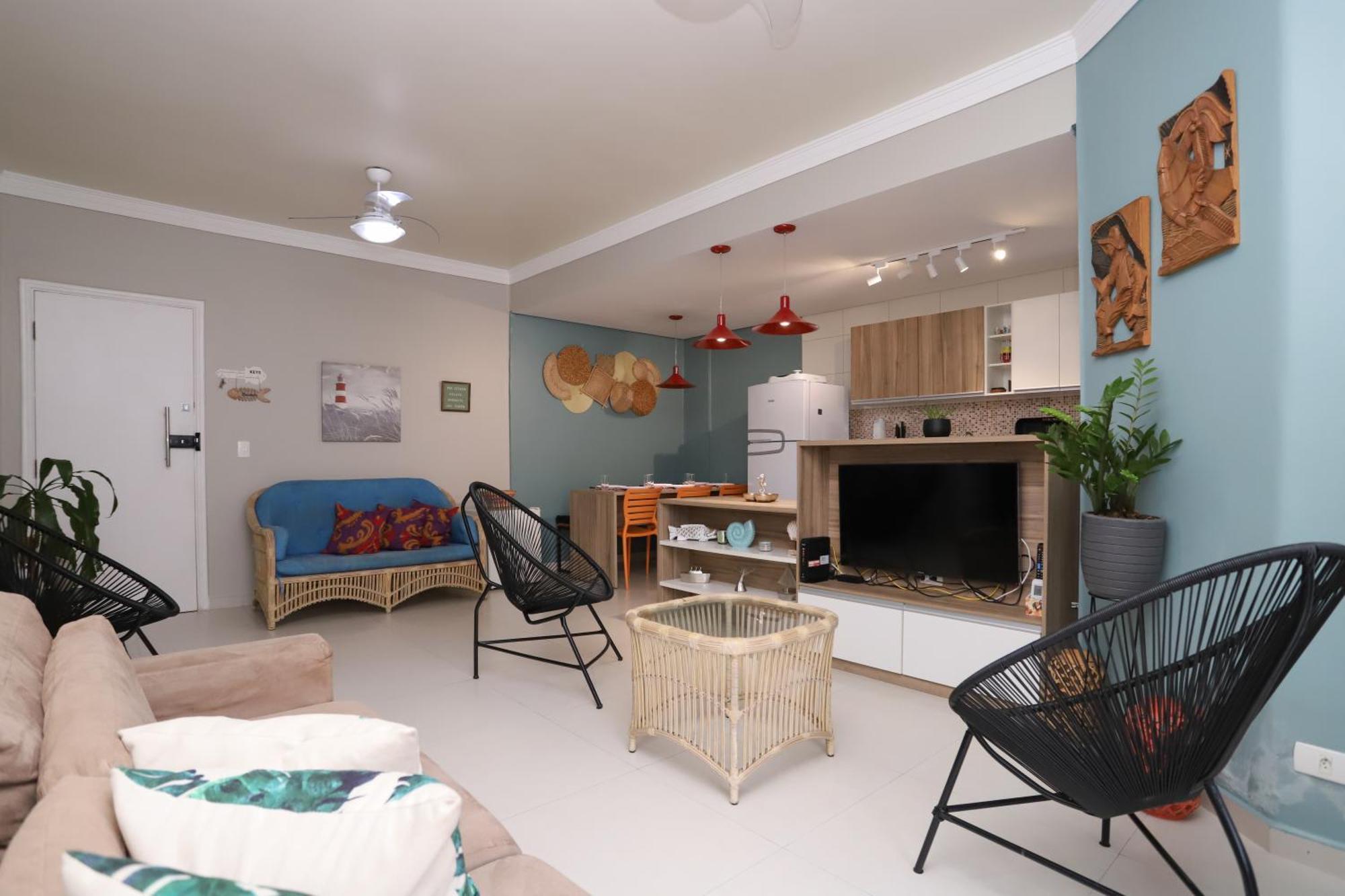 Apartamento Praia Do Tombo Guaruja 120M Do Mar — Photos 2