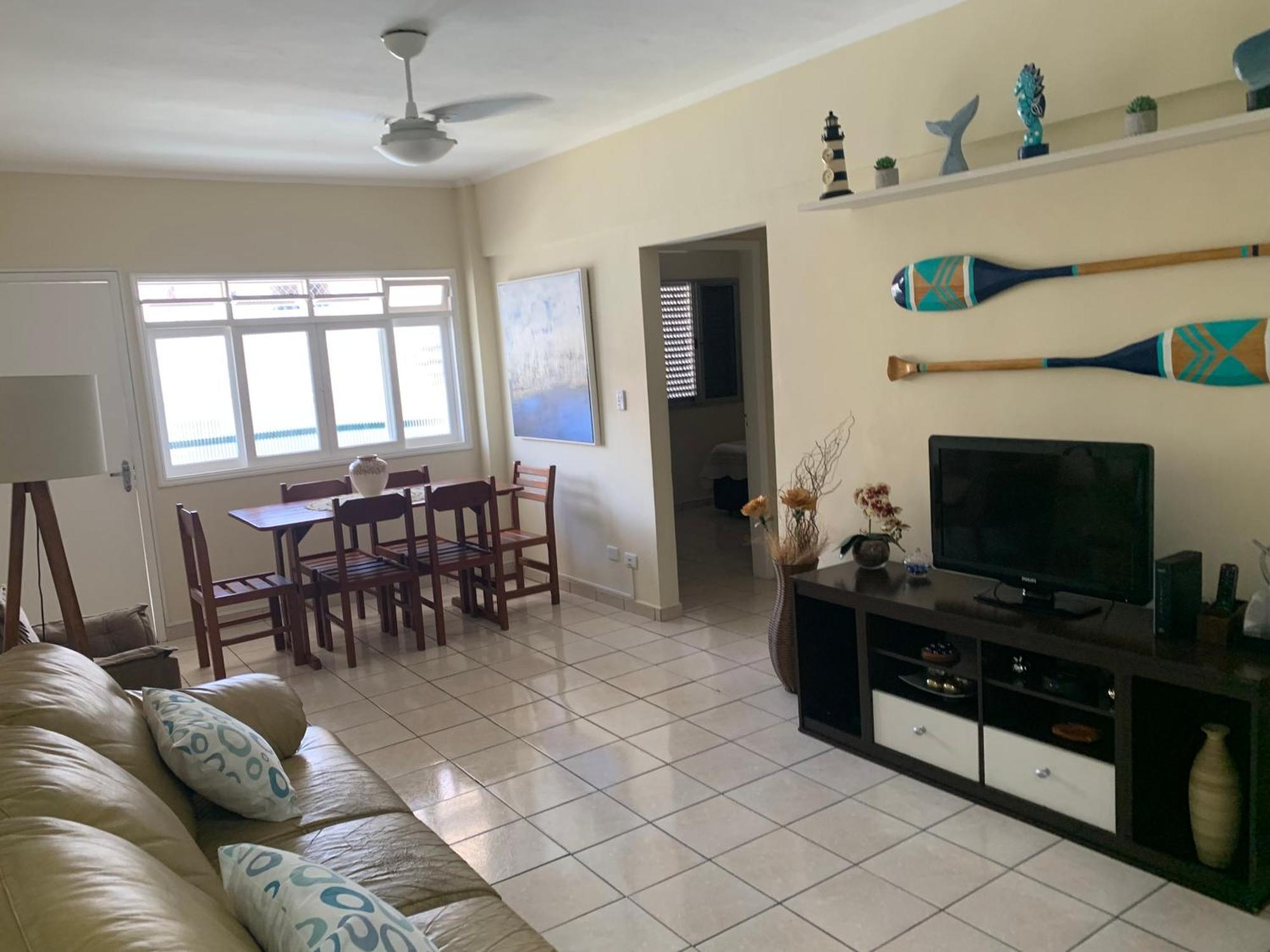 Apartamento Praia Grande: Spacious Beachfront Comfort with High-Speed Wi-Fi — Fotos 2